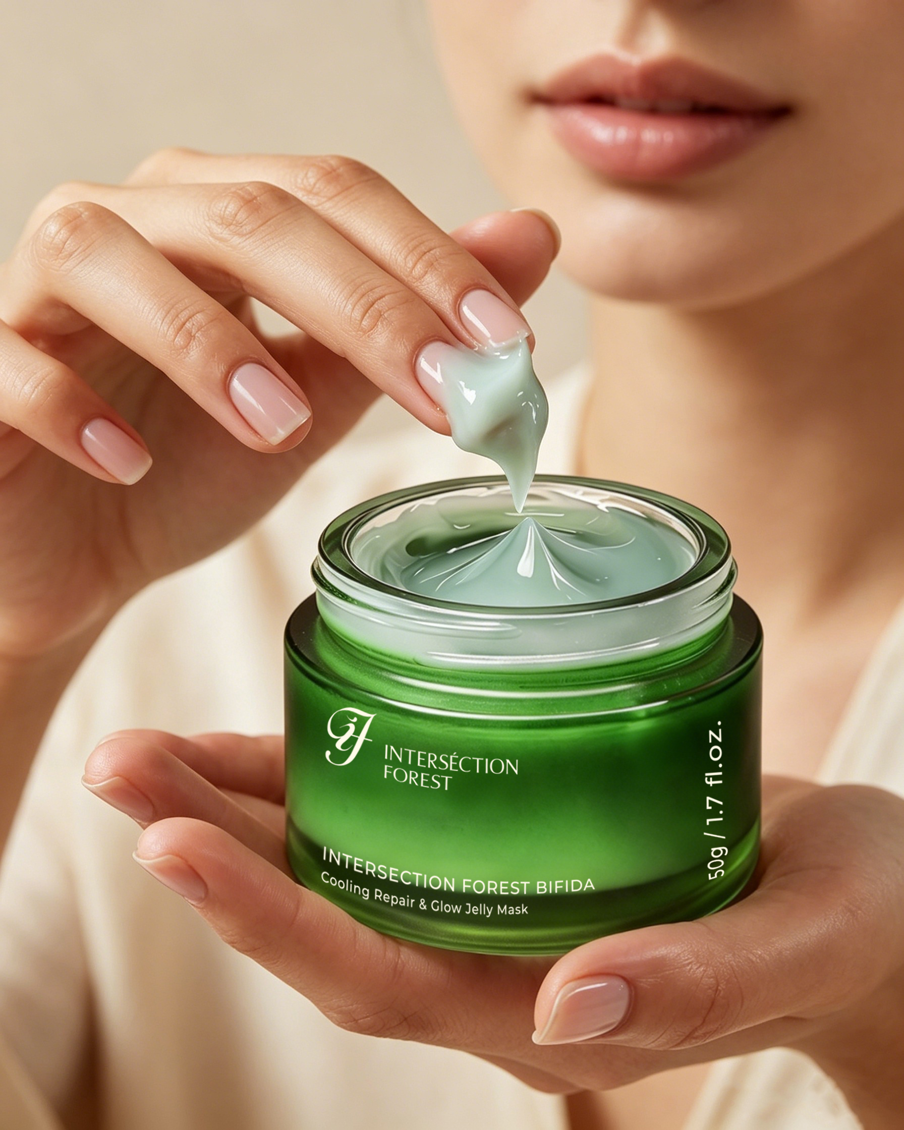 Cooling repair mask