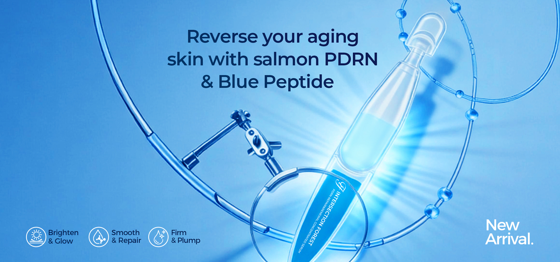 Salmon PDRN and Blue Peptide new arrival